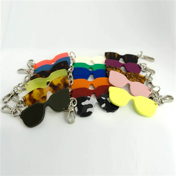 Acetate Keychain 